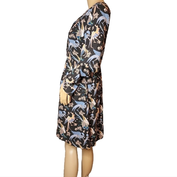 NWT Loft peacock flowy dress - Picture 12 of 16